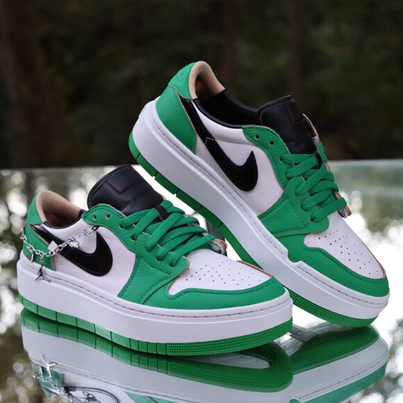 Air Jordan 1 Elevate Low SE Lucky Green - Picture 1 of 11